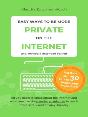 cover image of Easy Ways to Be More Private on the Internet ()